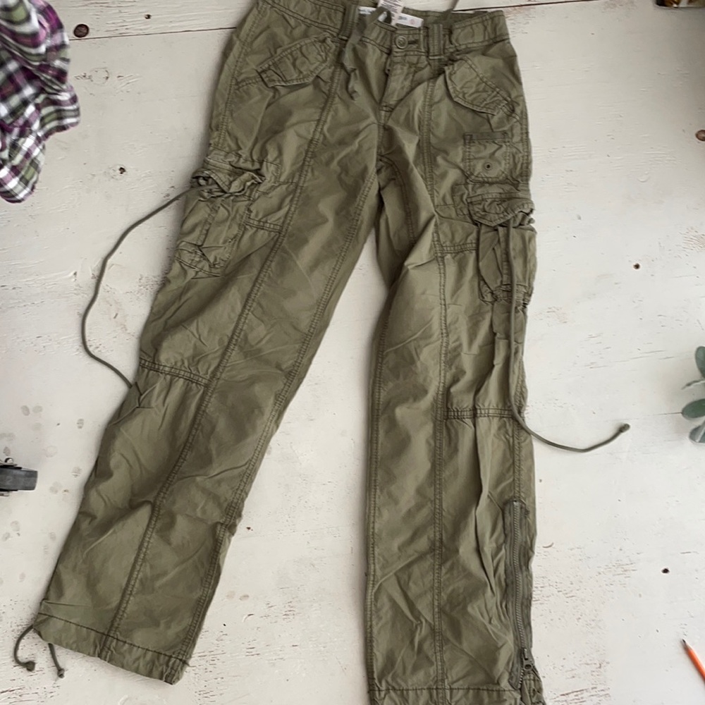 [ GAP Army Green Cargo Military Pants ] size 1
